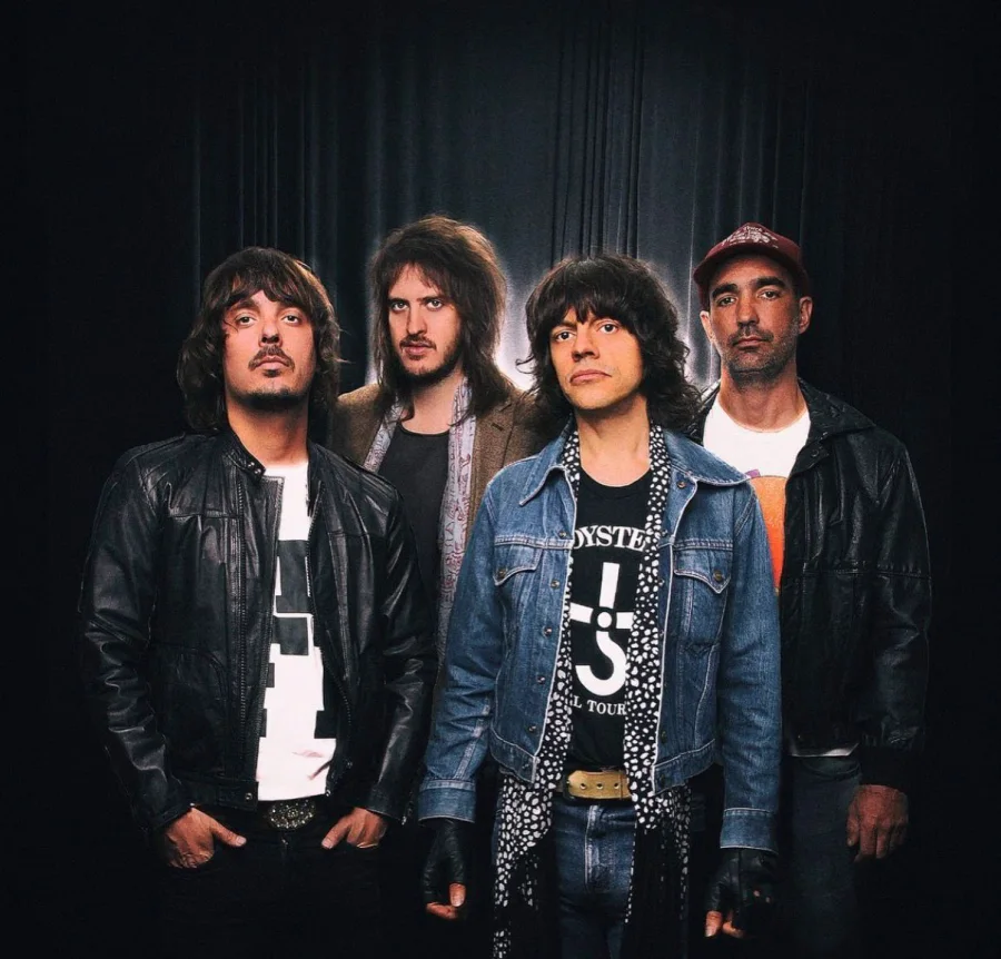 Foto promocional de la banda Don Adams, foto de Maru di Rago